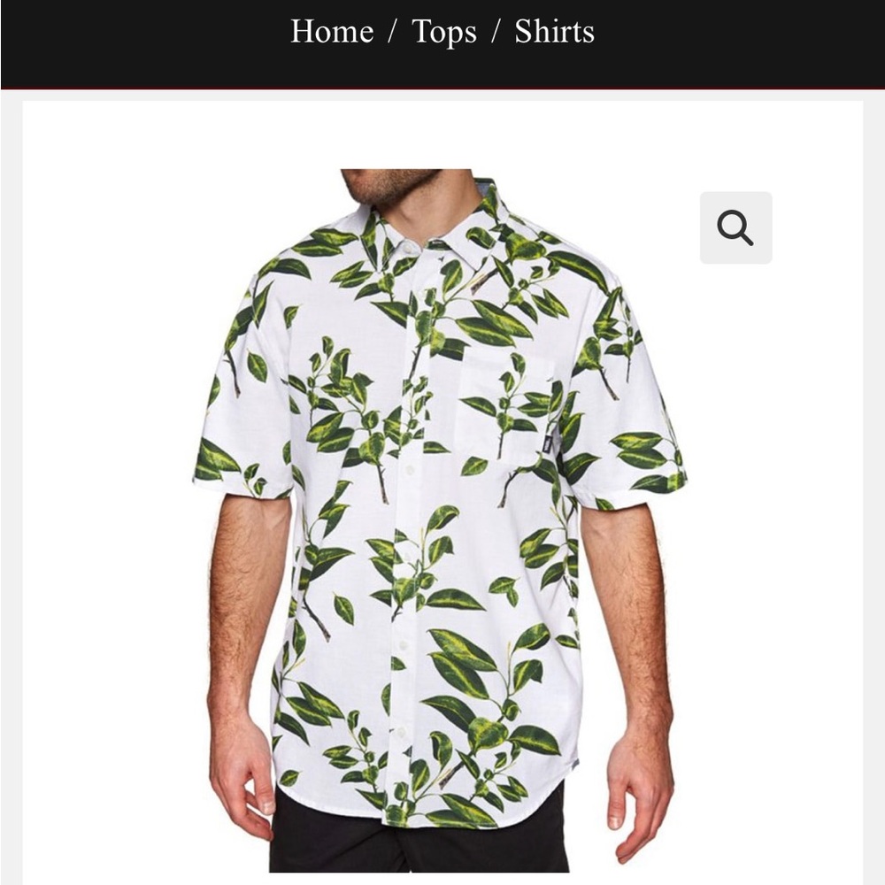 Vans button down shirt